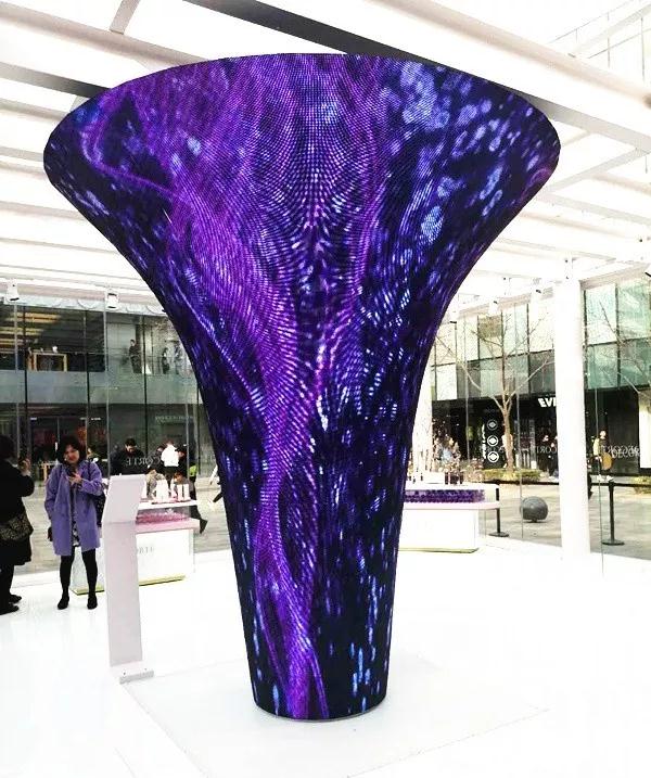 迷你光電為您展示創(chuàng)意led顯示屏案例！